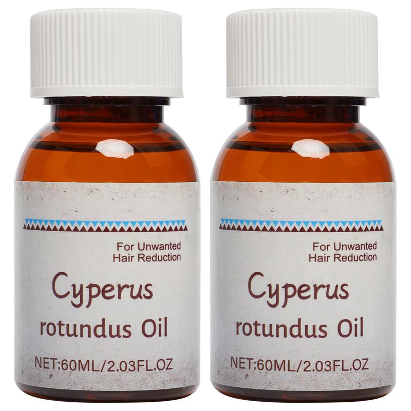 60ml Cyperus Rotundus Oil - The Exquisite Natural Solution for Optimal Hair Removal! A Vigorous Inhibitor of Hair Growth.