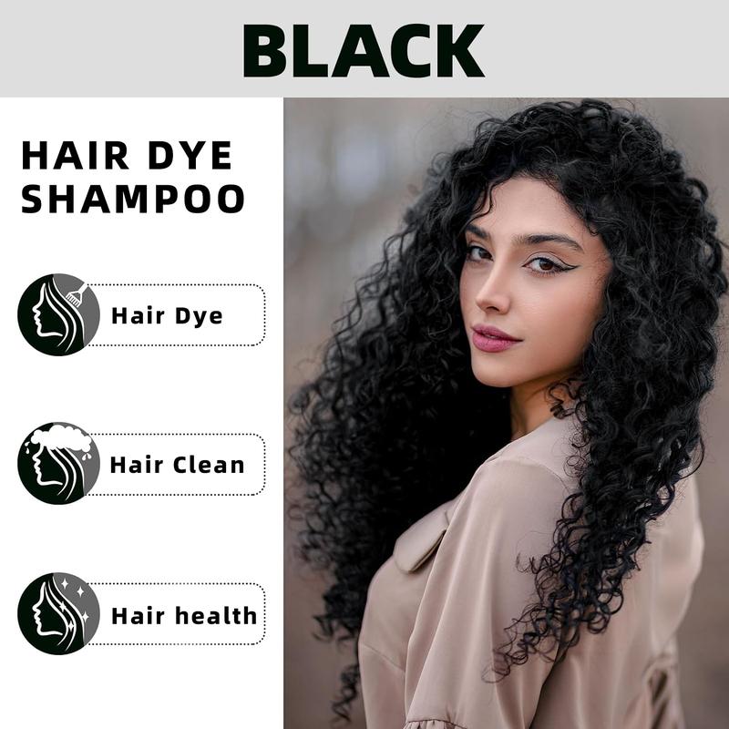 Eco  Permanent Black Hair Dye, Colorsilk with 100% Gray Coverage, Ammonia-Free, Keratin and Amino Acids, Black Shades Haircare