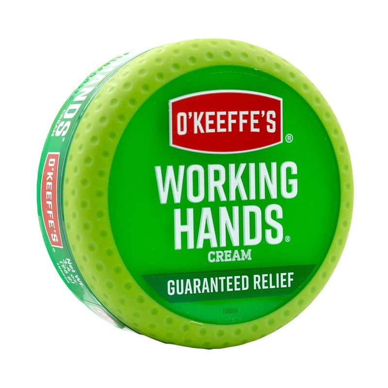 O'Keeffe's Working Hands Hand Cream for Extremely Dry; Cracked Hands; 3.4 Ounce Jar; (Pack 1)