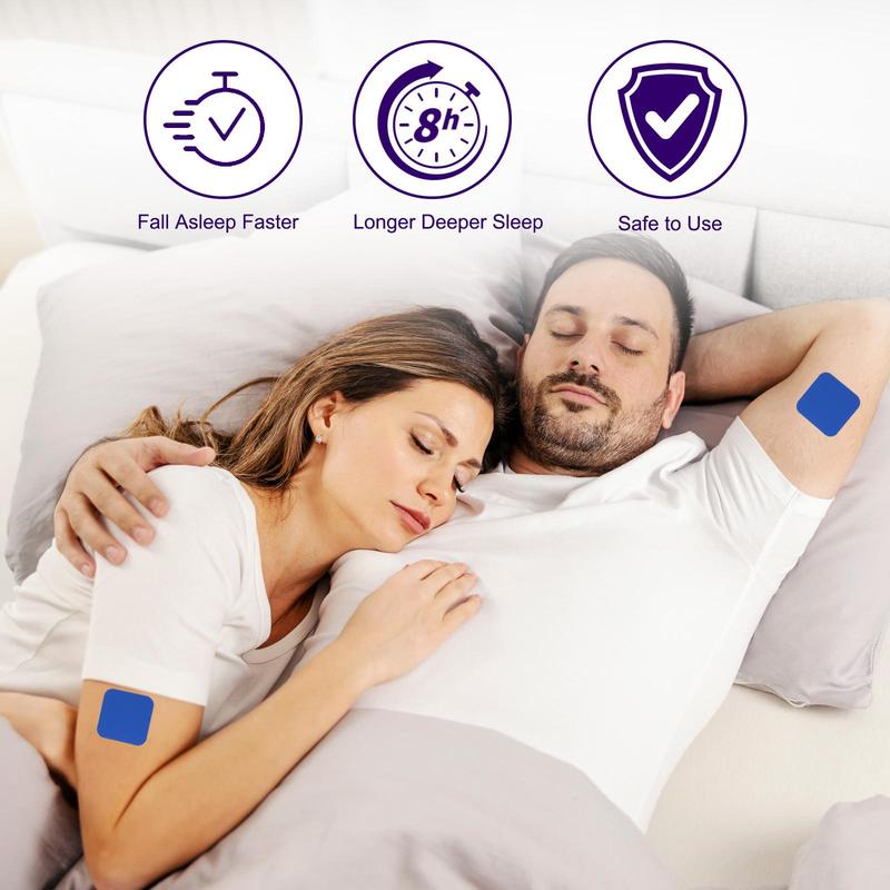 Sleep Aid Patch, 60pcs set Deep Relaxation Sleep Patch for Christmas Gift, Relieve Muscle Tension, Suitable for Men & Women, Sleeping Aid Patch for Improve Sleep Quality