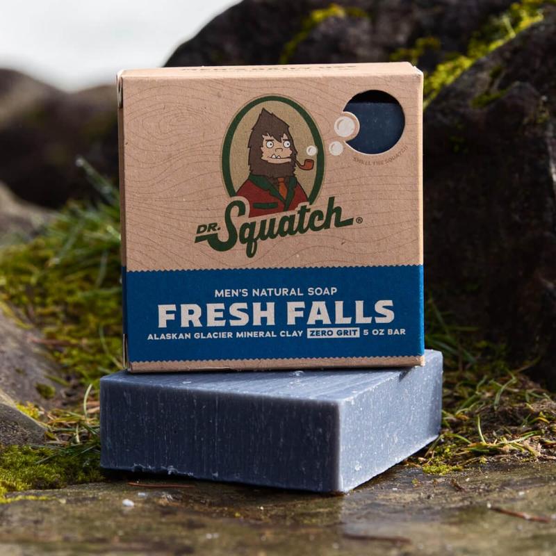 Dr. Squatch - Fresh Falls Bar Soap - Body Care for Men