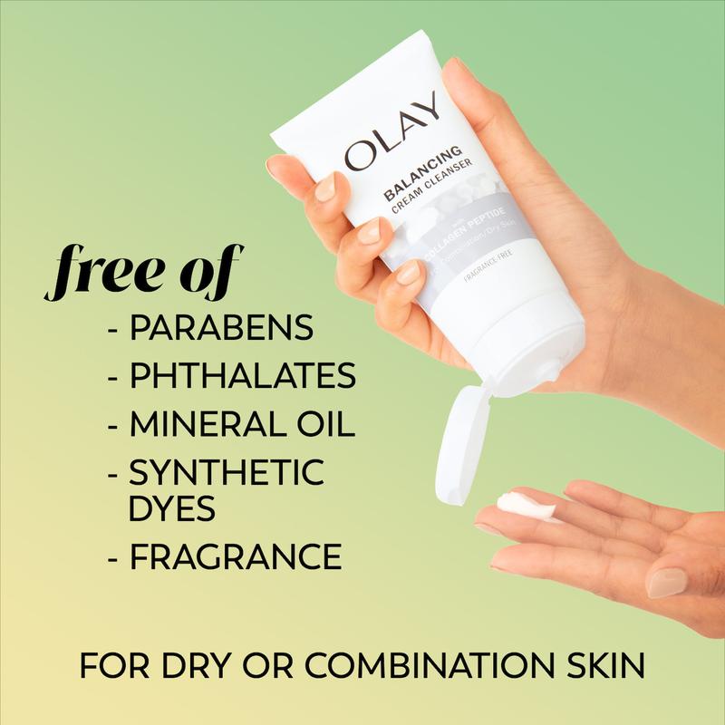 Olay Balancing Cream Cleanser with Collagen Peptide