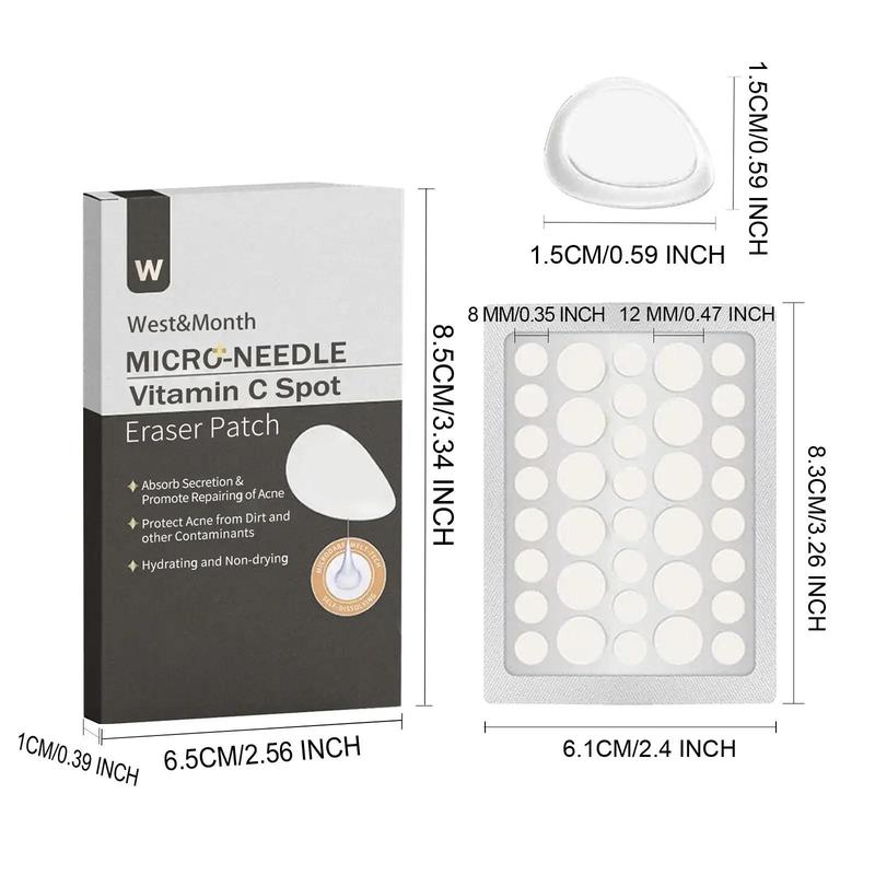 Skin Spot Covering Stickers, 72pcs set Dark Spot Covering Patches, Acne Care Stickers, Facial Skin Care Products