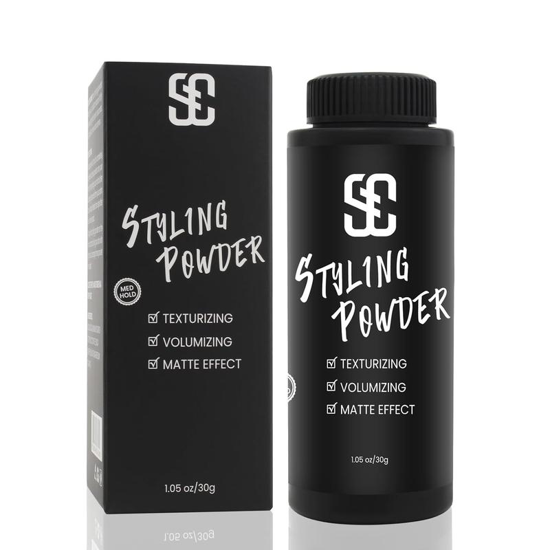 Hair Styling Powder, Matte Look for All, Hair Volumizer with Medium Hold, Long Lasting, Easy to Apply, No Sticky