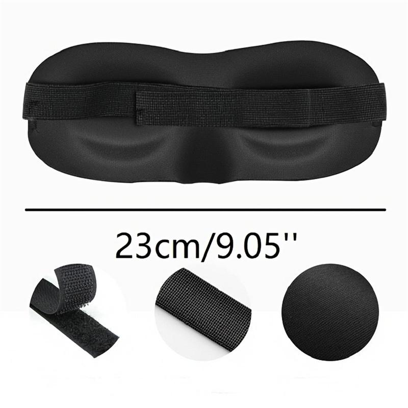 3D Sleep Mask, 1 Count Soft & Breathable Eye Cover, Comfortable Eye Mask for Travel & Nap, Sleeping Mask for Home & Office