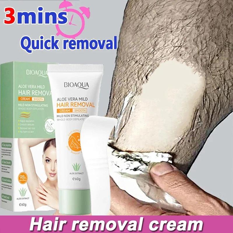 Fast Hair Removal Cream Painless Hair Growth Inhibitor Arm Armpit Legs Permanent Depilatory for Men Women Beauty Health Care 60g