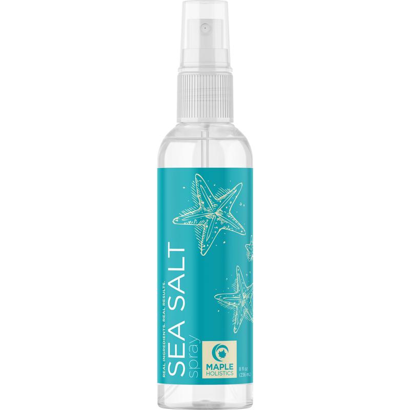 Maple Holistics Sea Salt Spray for Voluminous Hair seasalt hairspray Lightweight Nourishing Haircare