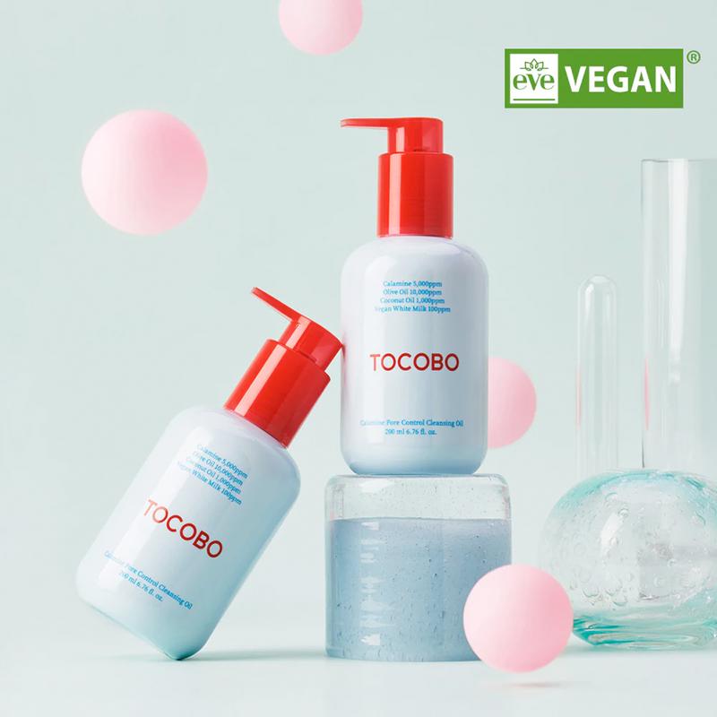 TOCOBO - Clarifying Korean Double Cleanse Set | Effectively Remove Makeup & Deep Clean Pores for Oily, Breakout-Prone Skin