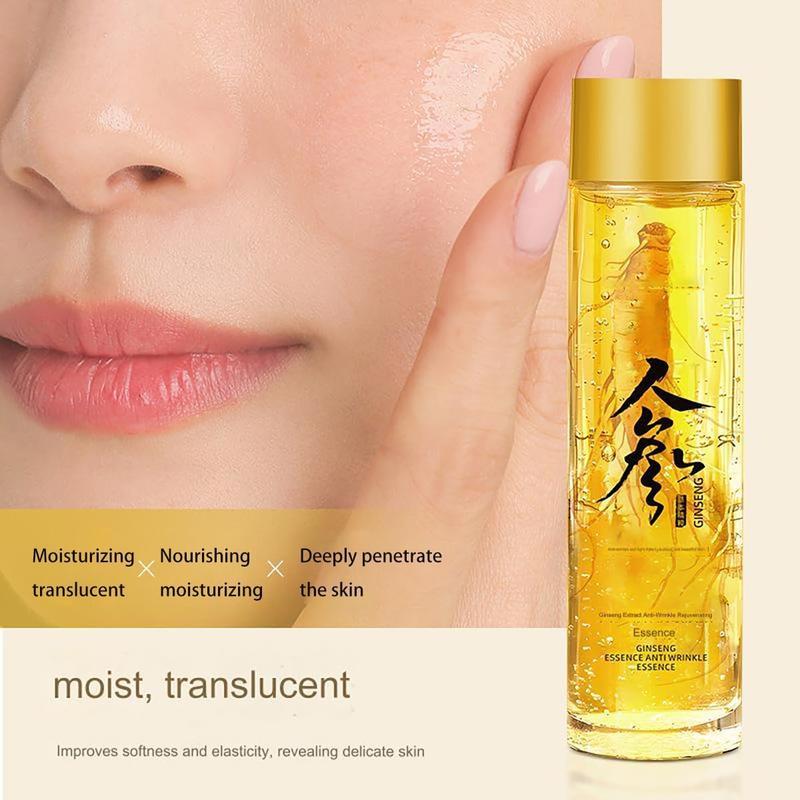 [30 years younger]Ginseng AntiWrinkle Serum,Ginseng Peptide Anti Aging Serum,Ginseng ExtractLiquid, Ginseng Cleansing Oil, Korean Red Ginseng Serum Anti Aging Face Essence Water Skincare Skin Repair Comfort Moisture Moisturize