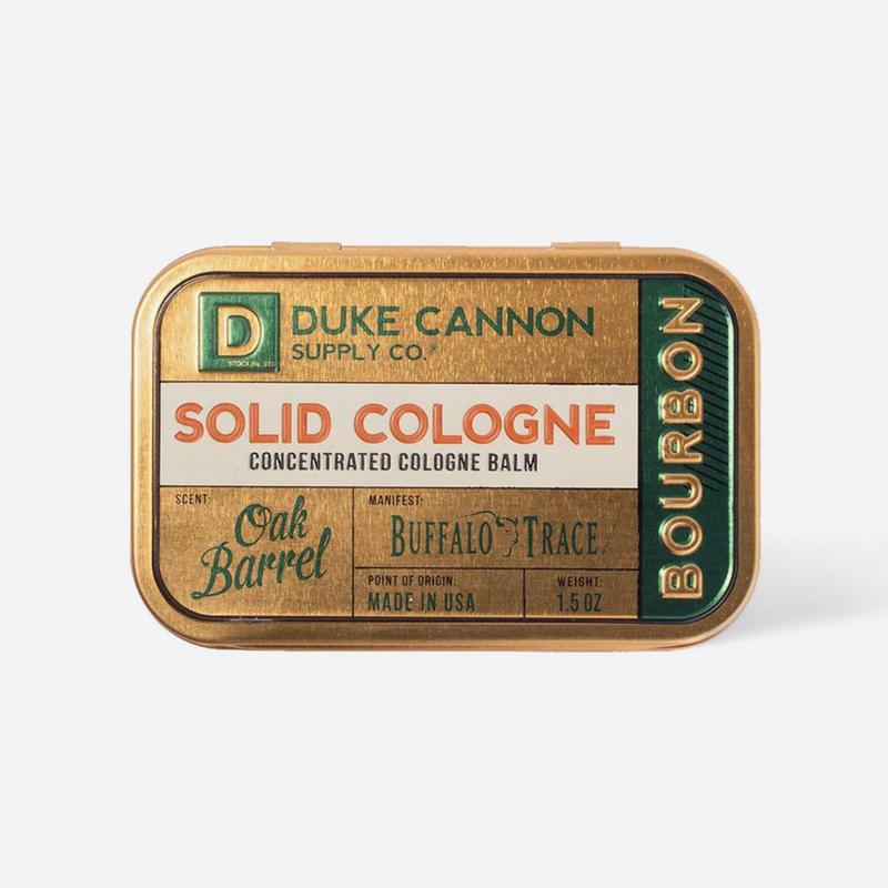 Duke Cannon Supply Co. Buffalo Trace Bourbon Variety Pack, Body Soap, Men's Cologne, Bourbon Oak Barrel Scented, Body Care, Beard Oil, Beard Balm, Body Wash