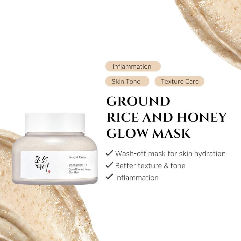 Beauty of Joseon - Ground Rice and Honey Glow Mask 150ml | BALANCE, NOURISH & EXFOLIATE FOR KOREAN GLASS SKIN