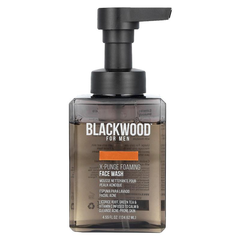 Blackwood For Men X-Plunge Foaming Face Wash, 4.55 fl oz (134.62 ml)