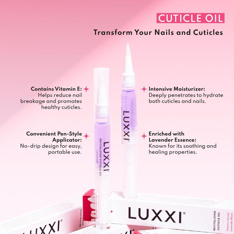 Revitalizing Cuticle Oil With Lavender | Nail Growth Treatment | LUXXI