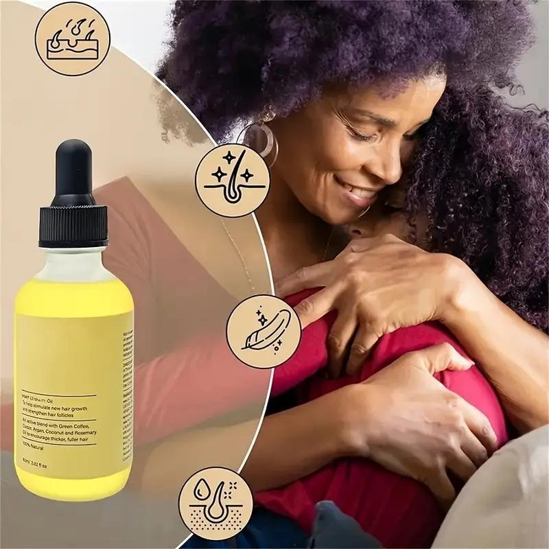 Rosemary Hair Oil, 3 Counts set Hair Care Oil for Dry & Damaged Hair, Hair Strengthening Oil, Moisturizing Hair Oil for All Hair Types