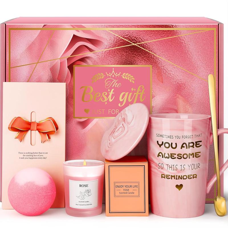 [BEST DEALS] Relaxing Care Package Birthday Gifts for Women - Happy Birthday Gifts Basket for Women