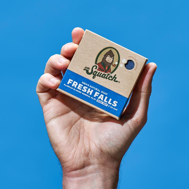 Dr. Squatch - Fresh Falls Bar Soap - Body Care for Men