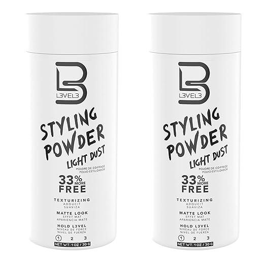 L3 Level 3 Light Hold Styling Powder - Matte Texturizer & Volumizer