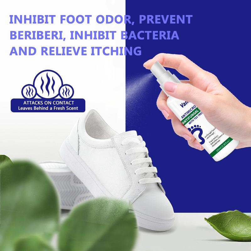 Vamyinfused foot sanitizer spray natural Tea Tree Oil Foot Care Spray and oregano leaf longacting disinfectant antibacterial spray Tinea pedis,itching House antibacterial protection ,itchy skin,foot support ,