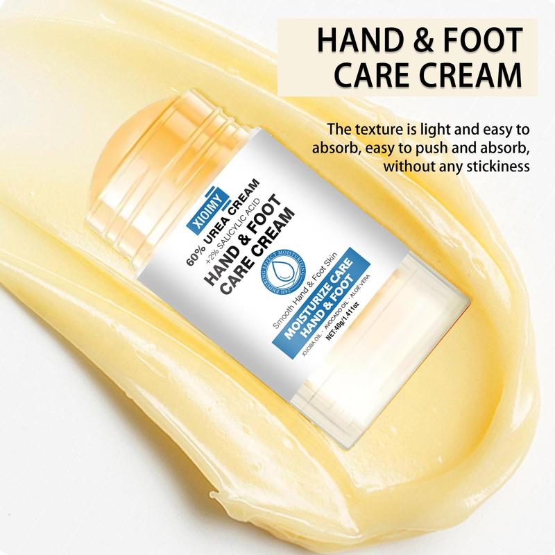 60% Urea & 2% Salicylic Acid Foot Care Cream, 1 Box Deep Moisturizing Foot Cream, Foot Skin Care Product for Dry and Cracked Feet