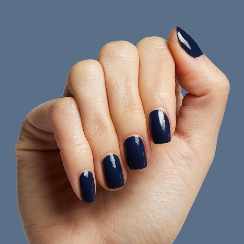 Suited true dark navy nail polish