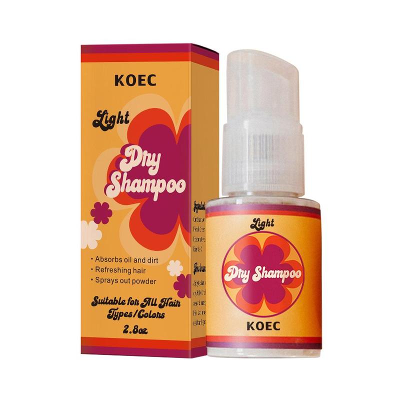 KOEC Hair Day Dry Shampoo, New Hair Day Dry Shampoo Non Aerosol, 60ml Natural Dry Shampoo Powder, Perfect Hair Day Dry Shampoo for Women (2 kinds of packaging are sent randomly)