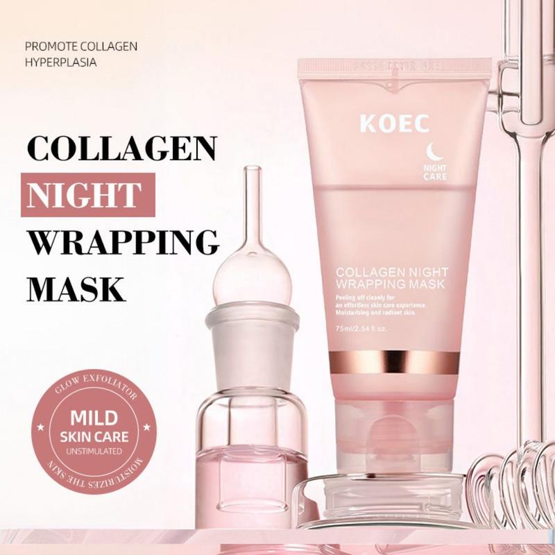 CollagenNight Wrapping Mask 75ml - OvernightElasticity Booster for Skin Repair andFirmness Skincare Comfort