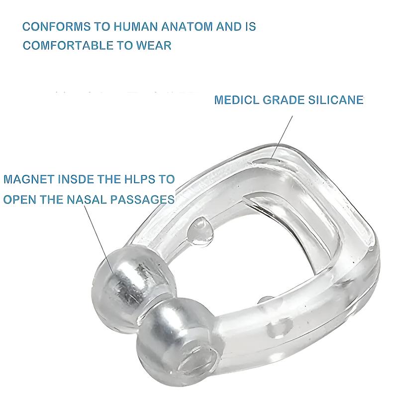 Anti-Snoring Nose Clip – Sleep Aid for Better Breathing, Comfortable & Effective