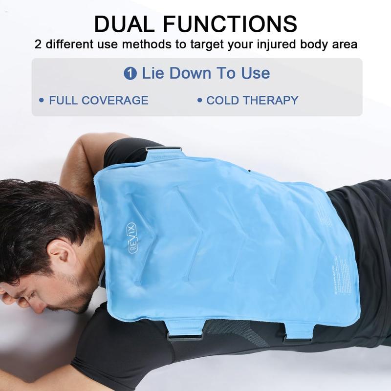 REVIX XXL Multipurpose Full Coverage Back Gel Ice Pack 13*21