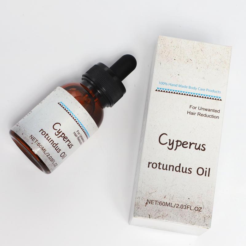 60ml Cyperus Rotundus Oil - The Exquisite Natural Solution for Optimal Hair Removal! A Vigorous Inhibitor of Hair Growth.