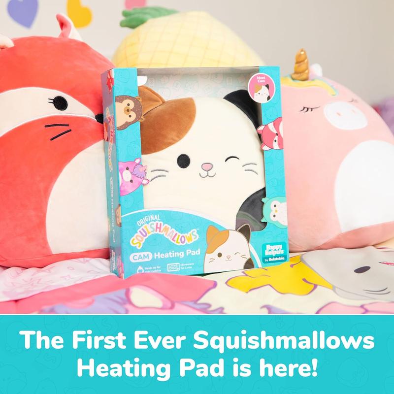 Squishmallows Cam Heating Pad - Heating Pad for Cramps by Relatable®