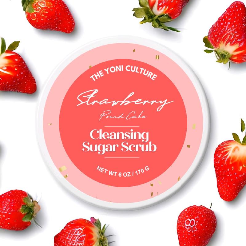 Sugar Scrub - Exfoliant Foaming Moisturizing Daily Scent Body Care Scented Cleanser Moisturizer Cleansing Gift Gentle