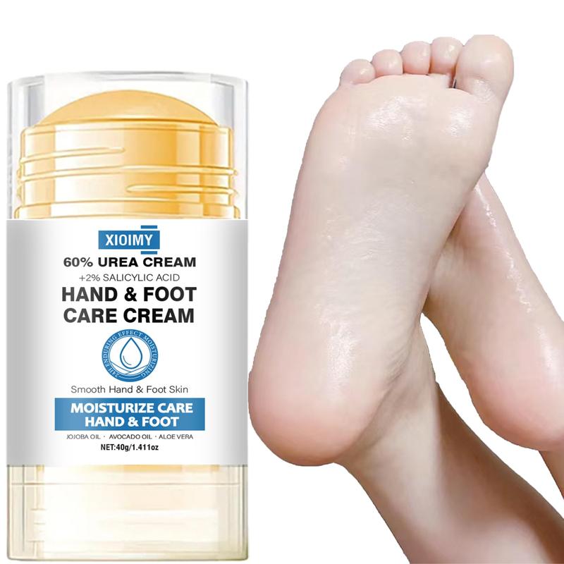 60% Urea & 2% Salicylic Acid Foot Care Cream, 1 Box Deep Moisturizing Foot Cream, Foot Skin Care Product for Dry and Cracked Feet