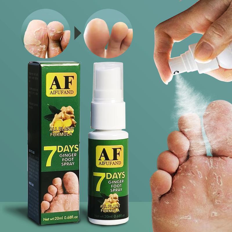 AIFUFAND-7 DAYS Ginger foot spray, foot care,foot support,foot treatment.