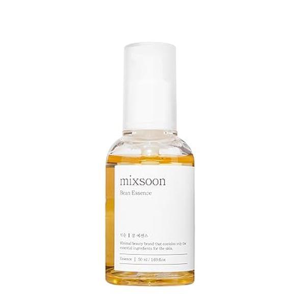 [MIXSOON] Bean Essence 50ml, Vegansnail, Exfoliating Essence for face, Glassskin, Glow Skin, Non-sticky and Quickly Absorbed, Hydrating Korean Skin Care, Viral  Bean Essence