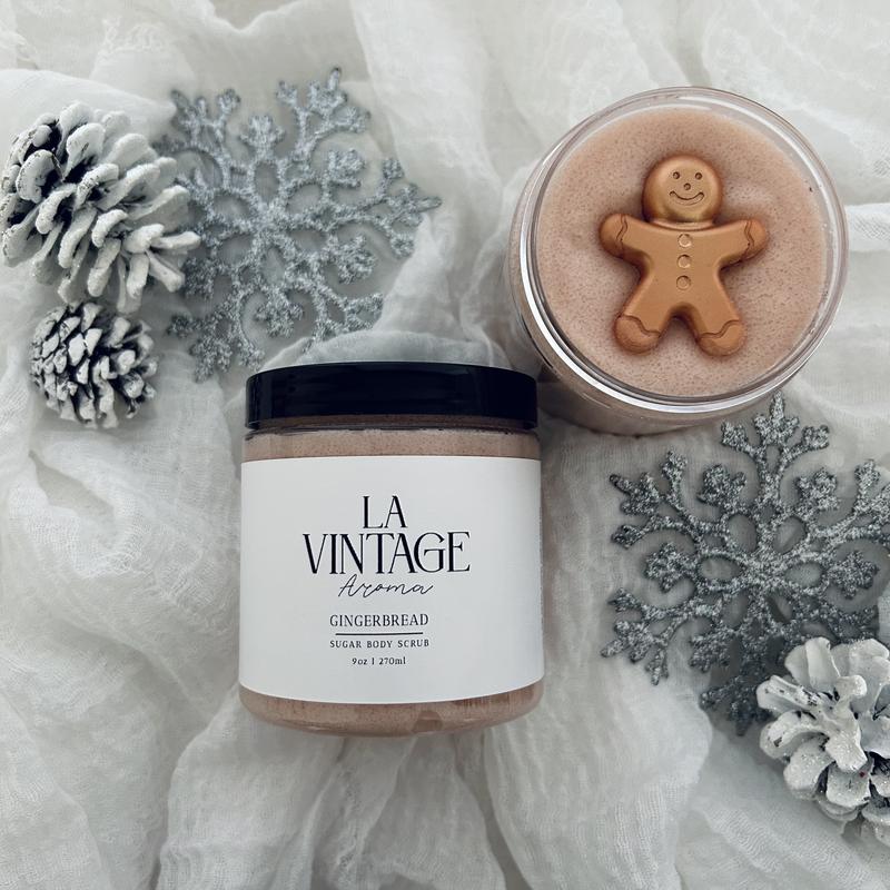 Holiday Collection Sugar Body Scrubs - Holiday Scrubs - Holiday Scented Body Scrub - Stocking Stuffer