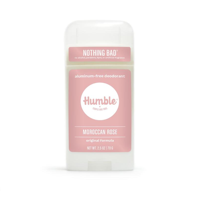 Humble Brands Aluminum Free Moroccan Rose Deodorant