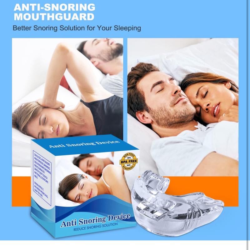 Soft Anti-Snoring Devices - Snoring Guard Solution for Men and Women, Snoring Devices for Better Sleep Stop Snoring