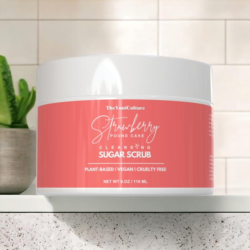 Sugar Scrub - Exfoliant Foaming Moisturizing Daily Scent Body Care Scented Cleanser Moisturizer Cleansing Gift Gentle