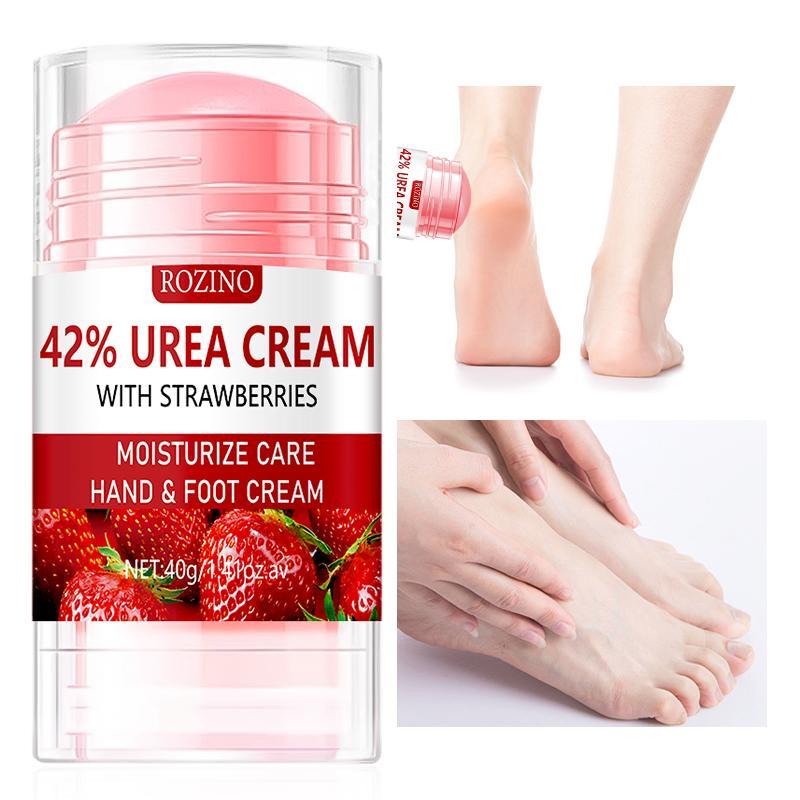 Strawberry Flavored Moisturizing Stick for Dry & Cracked Skin, 1 Count Hand & Foot Care Cream, Personal Care Product for Women & Men