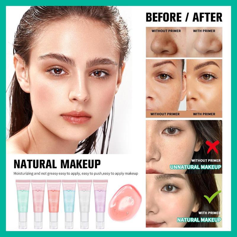 Moisturizing Makeup Primer, 1 Count Facial Gel Base for Smoothing Skin & Tightening Makeup, Hydrating & Nourishing Makeup Primer, Makeup Product for Women & Girls