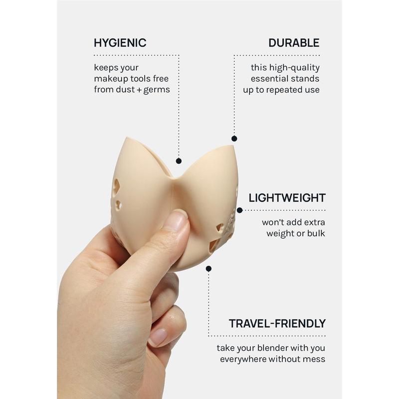 AOA Travel Silicone Makeup Blender Case