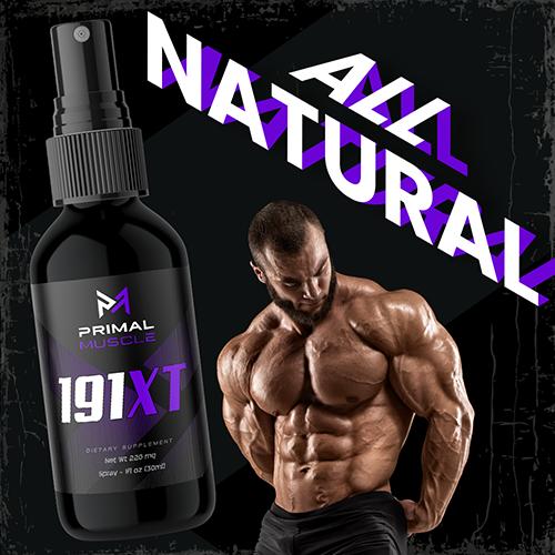 [Primal Muscle] 191XT Performance and Recovery Formula | Oral Spray Designed To Maximize Gains, And Help You Recover Lighting Fast From Workouts (Fitness, Health, Energy Supplement)