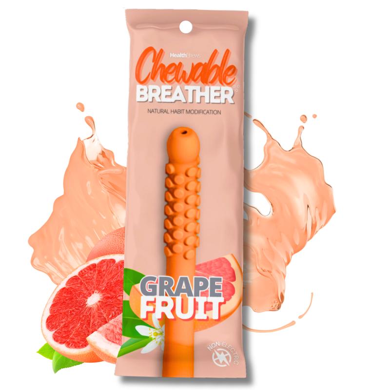 Quit Vaping Grapefruit Chew Puffer Craving Relief Help for Before and After Quitting, Smoking Cessation Oral Fixation Aromatherapy Health Breather