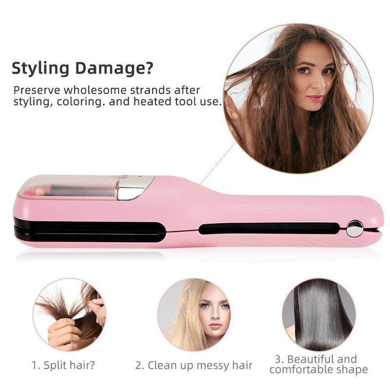 2 in 1 Hair Trimmer, 1 Box Portable Cordless Hair Split End Trimmer with Accessories, Professional Hair Trimmer for Home & Travel, Personal Care Appliances, Trimmer Set, Christmas Gift