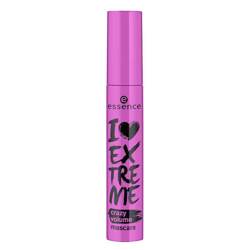 essence | I Love Extreme Volume Mascara Crazy Volume | Paraben Free | Cruelty Free | Black (Pack of 1, Crazy Volume)