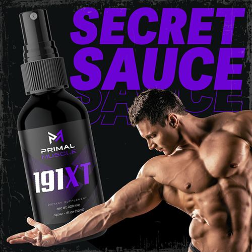 [Primal Muscle] 191XT Performance and Recovery Formula | Oral Spray Designed To Maximize Gains, And Help You Recover Lighting Fast From Workouts (Fitness, Health, Energy Supplement)