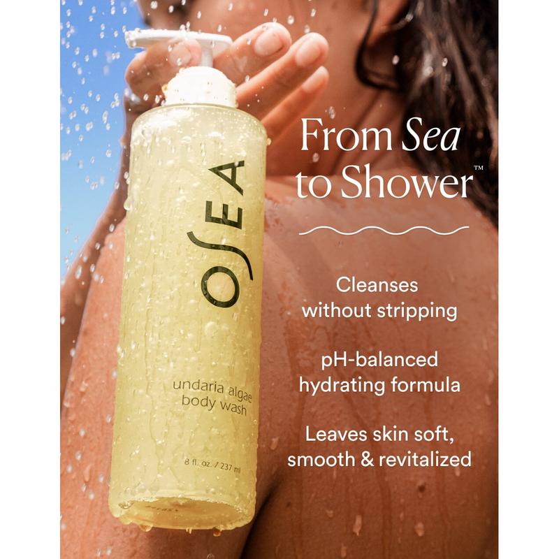 OSEA Undaria Algae Body Wash - Hydrating and Moisturizing Cleanser for Smooth Skin Body Care Moisture Body Care Moisture