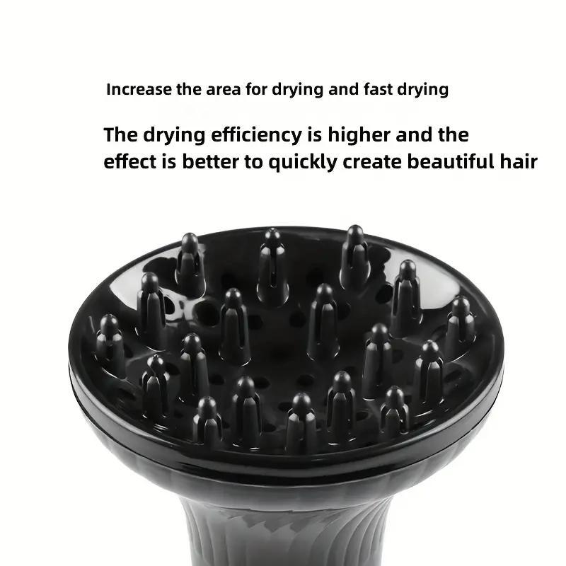 Universal Hair Dryer Diffuser, Adjustable Hair Dryer Attachment for 1.68 Inch to 2.08 Inch Hair Dryer, Hair Styling Tool for Home Daily Use