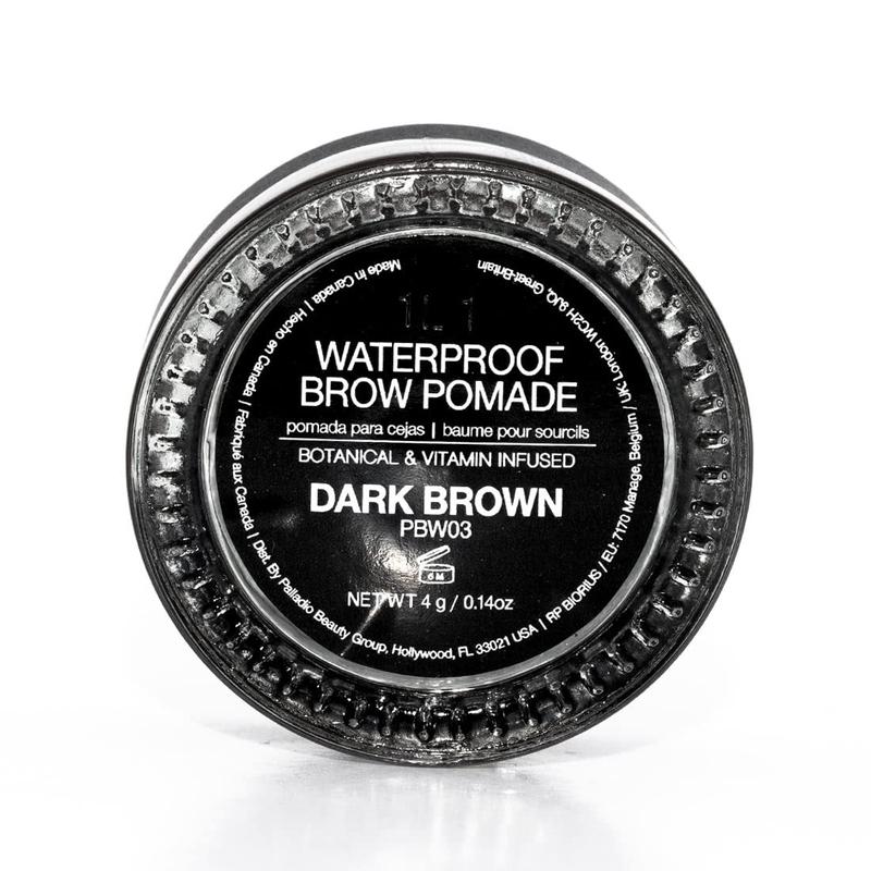 Waterproof, 24-hour wear, smudge-proof, sweat-proof formula, super creamy formula that helps fill in brows as you apply, creating a flattering, defined, perfect brow shape (dark brown)