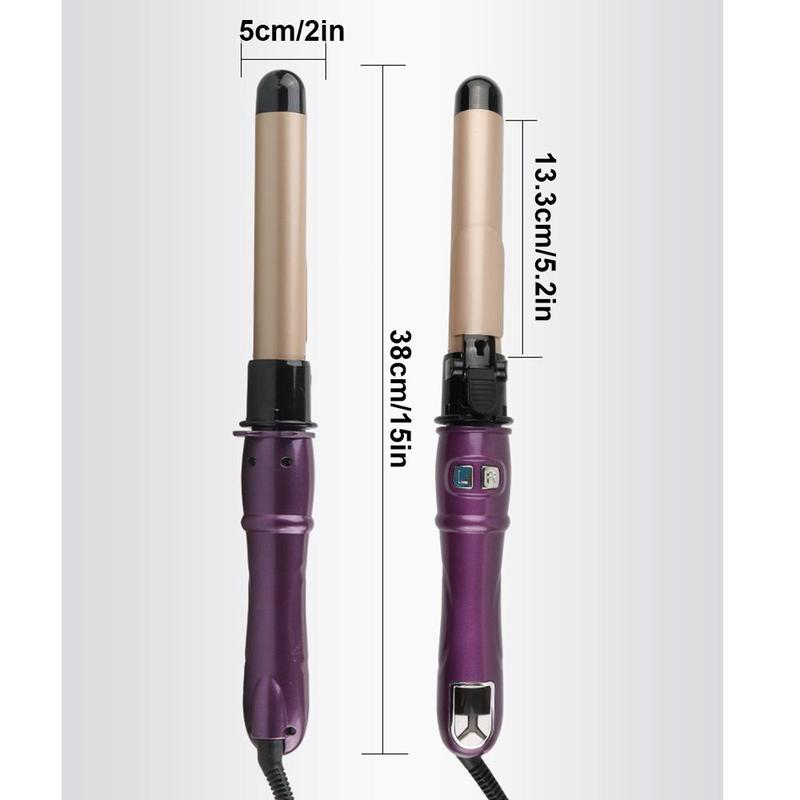 Multifunctional Curling Iron, Electric Hair Straightener, Auto-rotating Egg-shaped Curling Iron, Professional Hair Styling Tool for Women